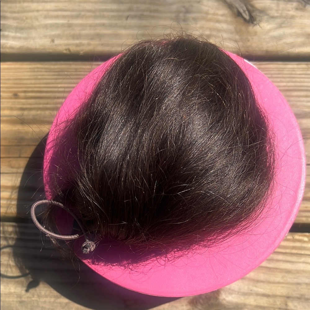 Luxy Neutral Brown Clip-In Bun - Excellent Used Condition